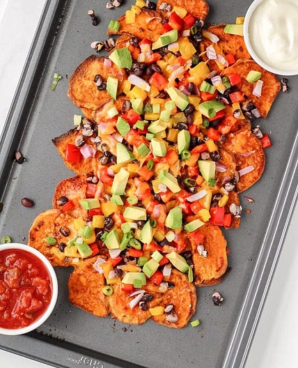 Loaded Sweet Potato Nachos