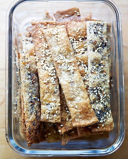 Easy Sourdough Discard Crackers (Thin & Crispy)