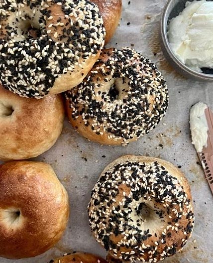 Sourdough Discard Bagels Recipe