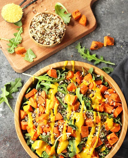 Sweet Potato Quinoa Salad