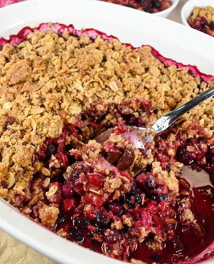 Mixed Berry Crisp