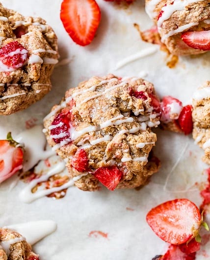 Strawberry Scones