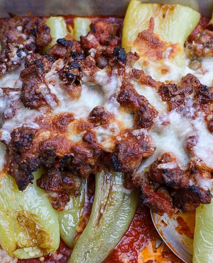 Unstuffed Banana Peppers