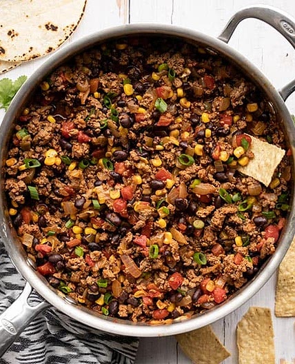 Turkey Taco Skillet