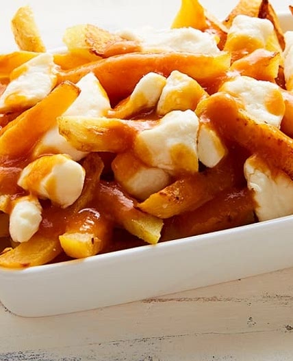 Autumn vegetable poutine