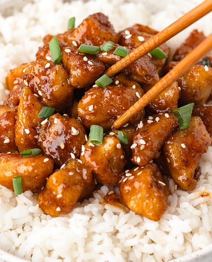 Honey Garlic Chicken Bites