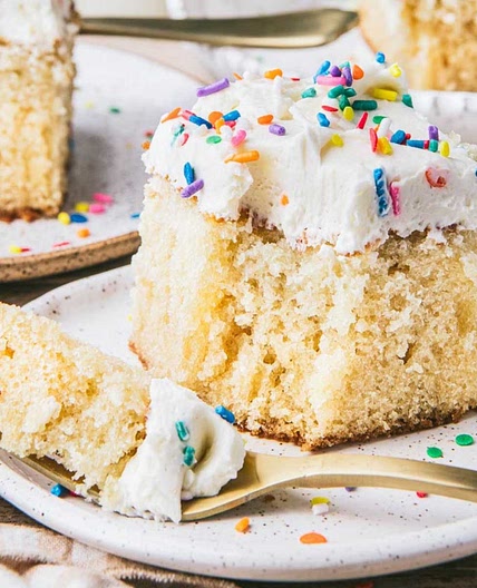 One-Bowl Vanilla Buttermilk Cake