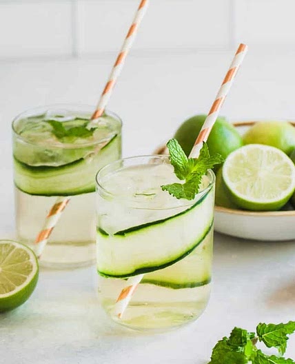 Cucumber Gin and Tonic