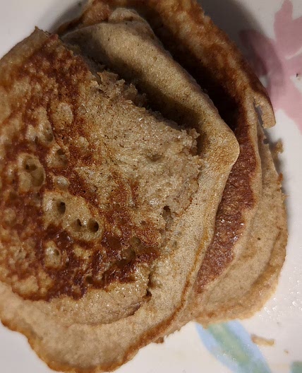 Whole wheat sourdough pancakes