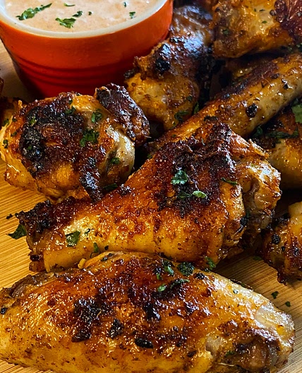 Blackstone Greek Chicken Wings