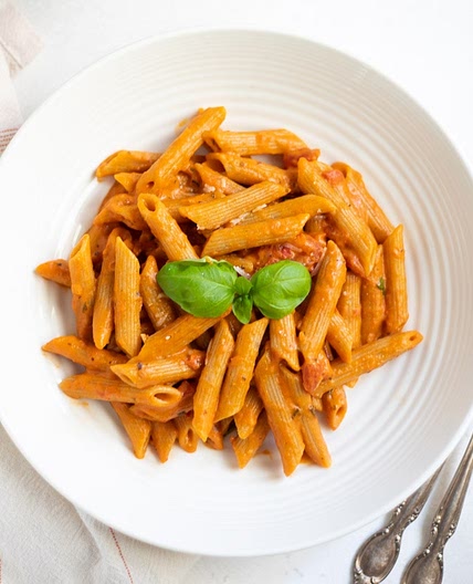 Penne Pasta in Tomato Cream Sauce - Instant Pot