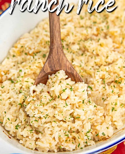 Baked Ranch Rice