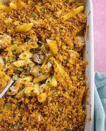 Chicken Kyiv Pasta Bake Recipe