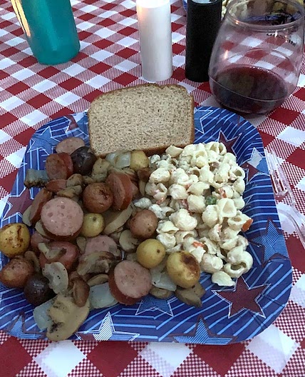 Keilbasa Foil Wrapped Dinne