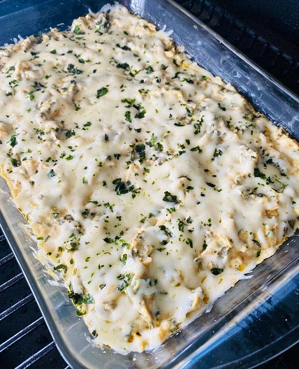 Smoked Spinach and Artichoke Dip