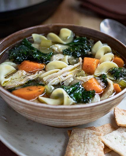 Instant Pot Chicken Noodle Soup Recipe