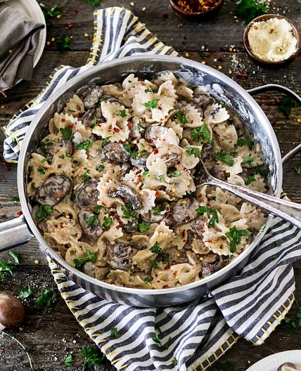 Mushroom Stroganoff