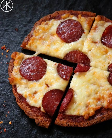 Keto Pizza (NO EGG)