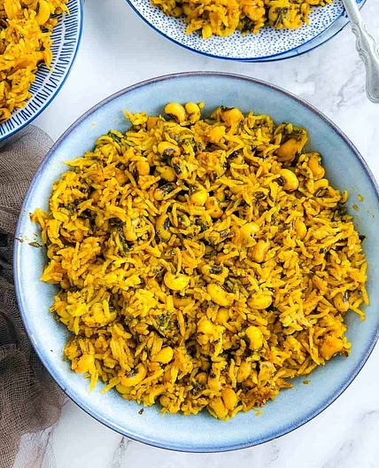 Black Eyed Peas and Rice