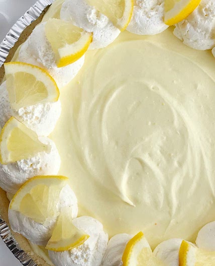 No Bake Lemon Cheesecake Pie
