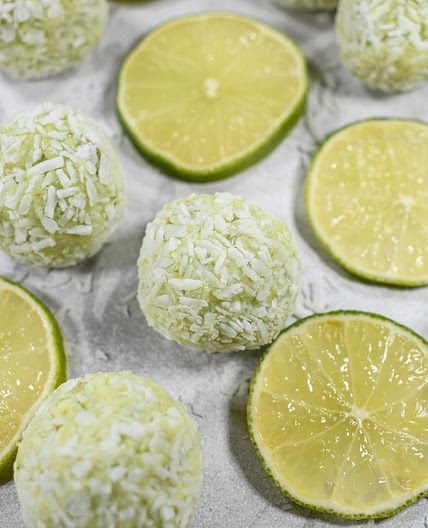 Coconut Lime Truffles