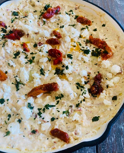 Sun Dried Tomato and Artichoke Dip