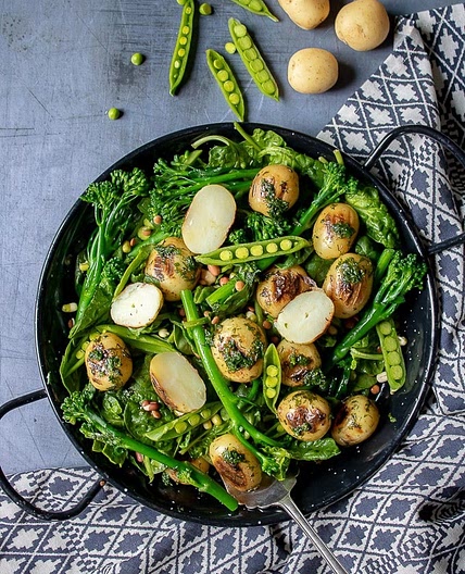 Broccoli Salad with Potatoes
