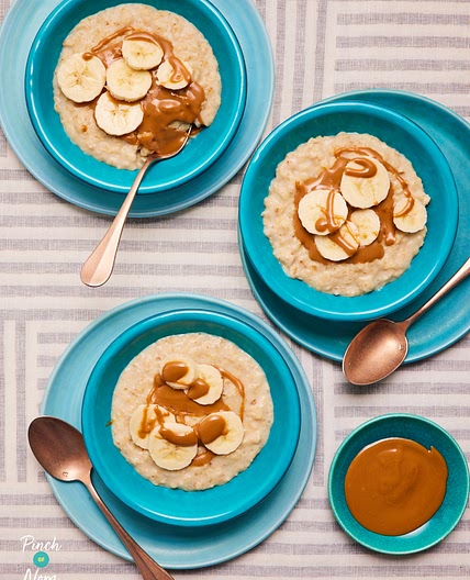 Biscoff and Banana Porridge | Slimming & Weight Watchers Friendly