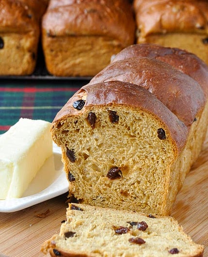 Newfoundland Molasses Raisin Bread