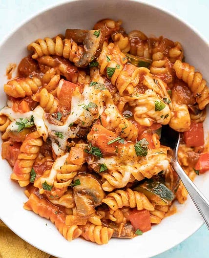 One Pot Veggie Pasta