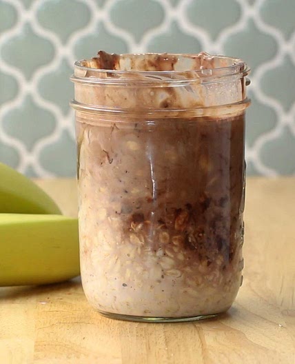 Chocolate Chip Banana Bread Overnight Oats Recipe by Tasty