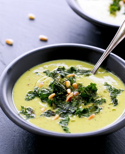 Cauliflower Kale Soup