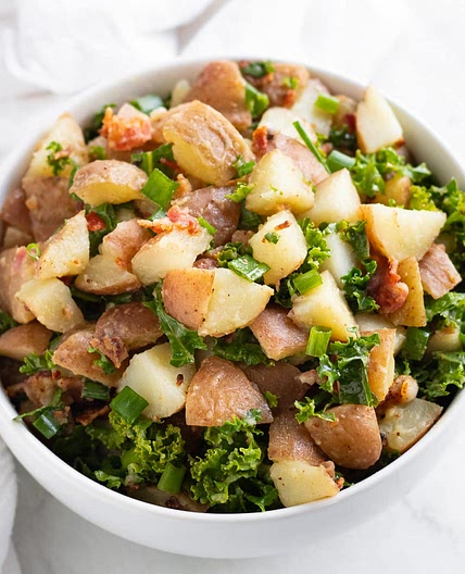 Low FODMAP German-inspired Potato Salad