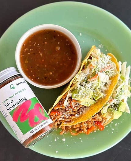 Low FODMAP Hard Shell Tacos