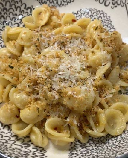 Brown Butter Lemon Garlic Orecchiette