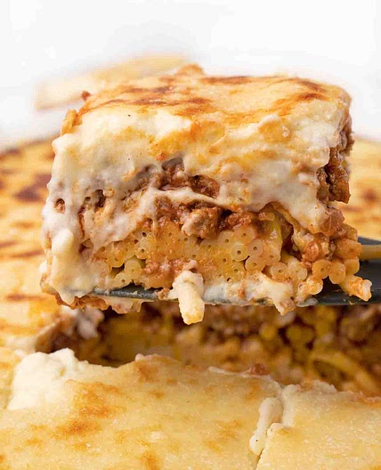 Pastitsio {Greek Pasta Bake}