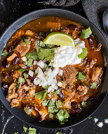 Smoked Pork Chili