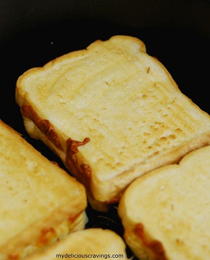 Air Fryer Grilled Cheese