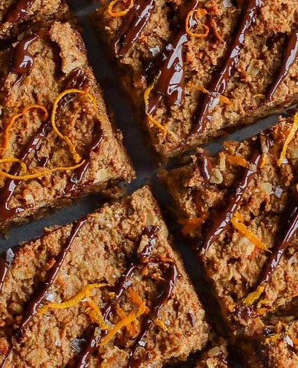 Orange High-Energy Oat Bars