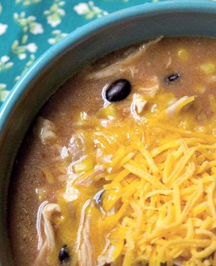 Crock-Pot Chicken Enchilada Soup Recipe