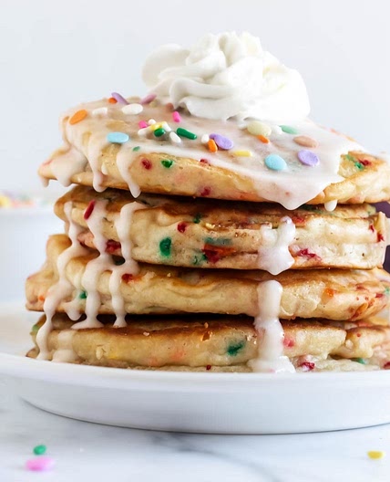 Birthday Cake Pancakes