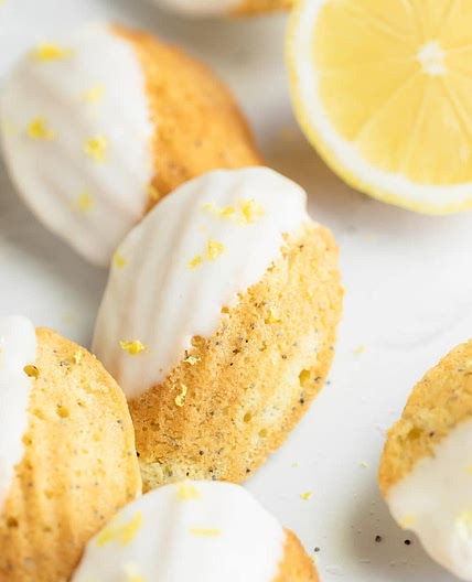 Lemon Poppy Seed Madeleines
