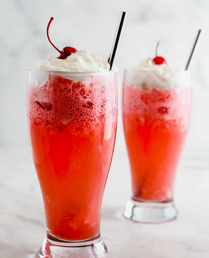 Vanilla Raspberry Italian Cream Soda