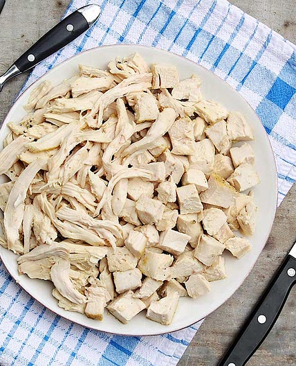 Slow Cooked Chicken for the Week (or to Freeze)