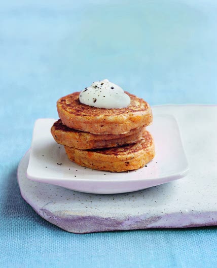 Pumpkin pikelets