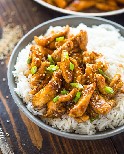 20 Minute Healthy Sesame Chicken