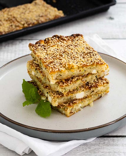 Crustless Zucchini Pie