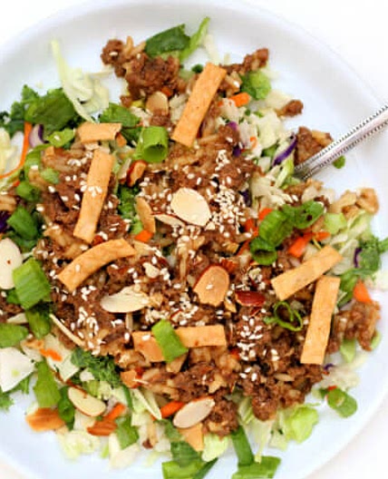 Instant Pot Egg Roll Bowls