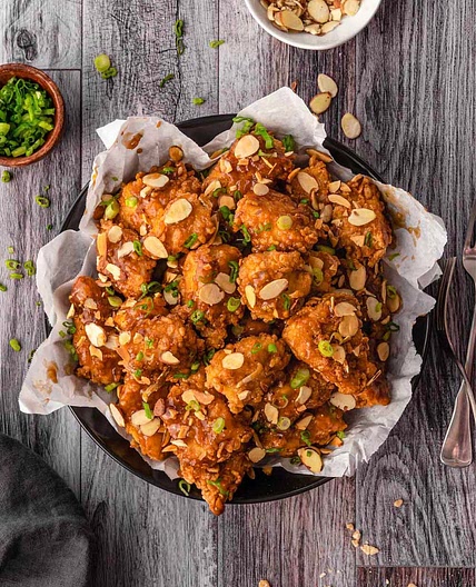 Crispy Almond Chicken Breast