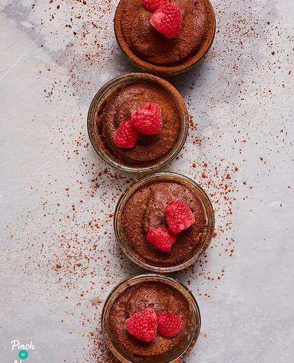 Chocolate Lava Mug Cakes | Slimming & Weight Watchers Friendly